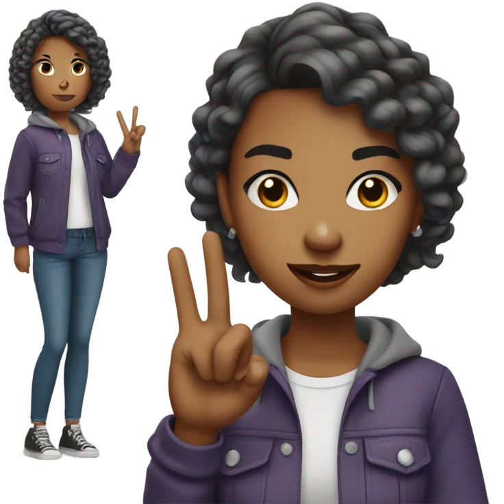 Snap girl emoji