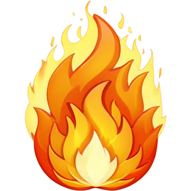 Blaze flame emoji