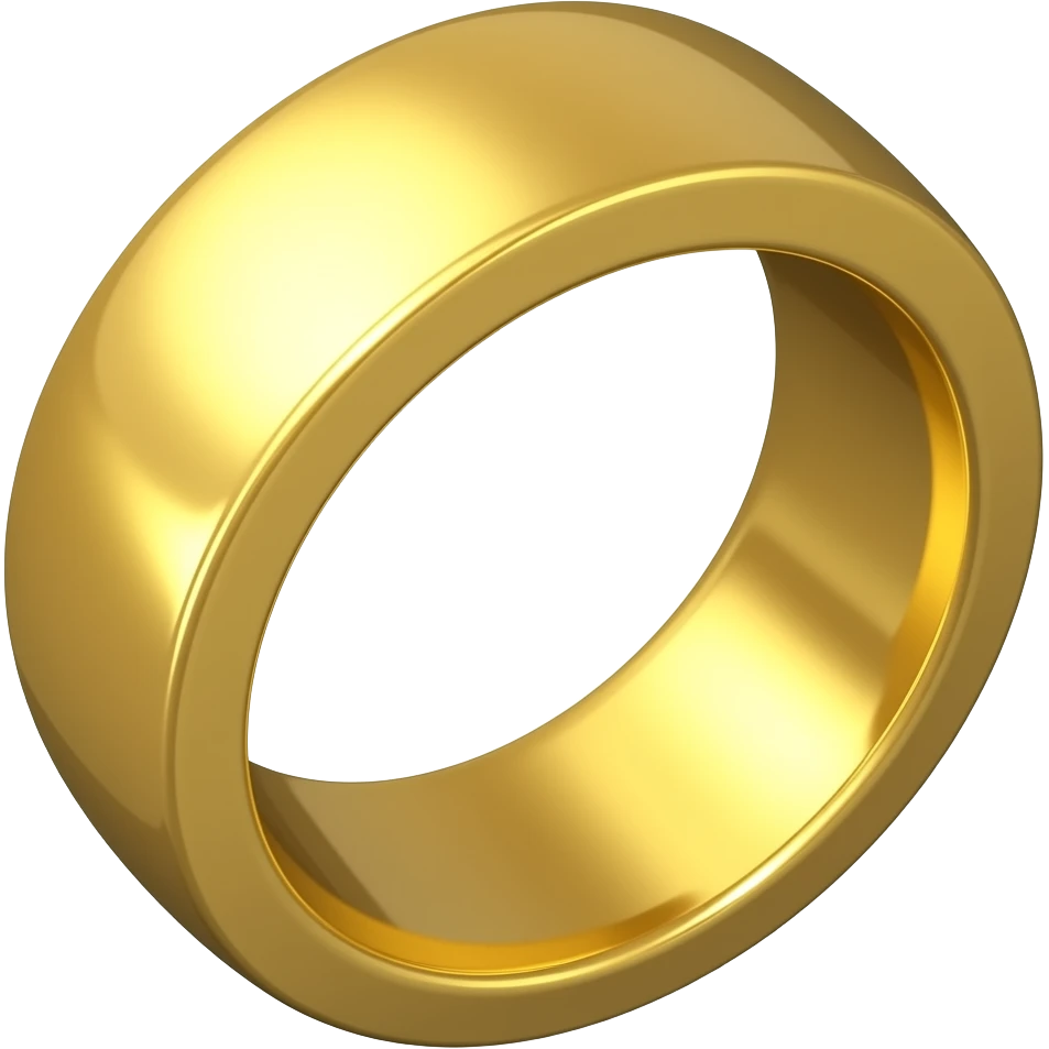 anillo de oro emoji