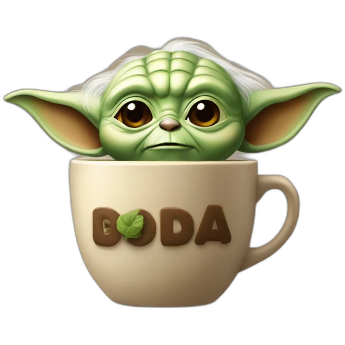 Yoda café emoji