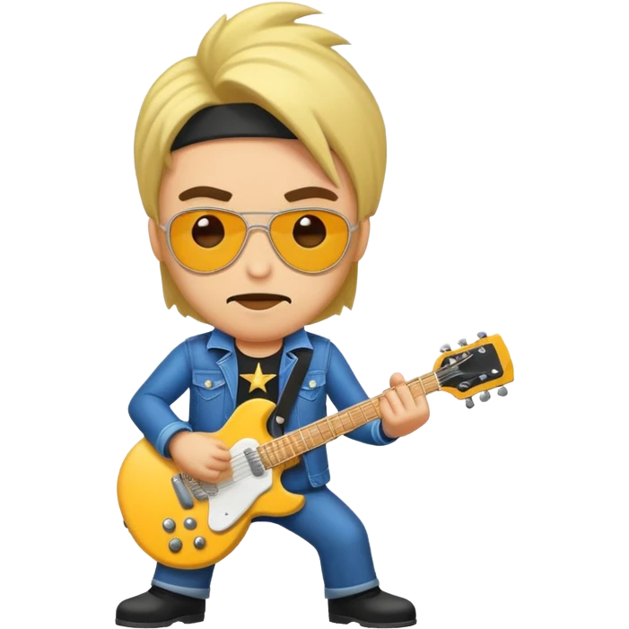 rockstar man emoji