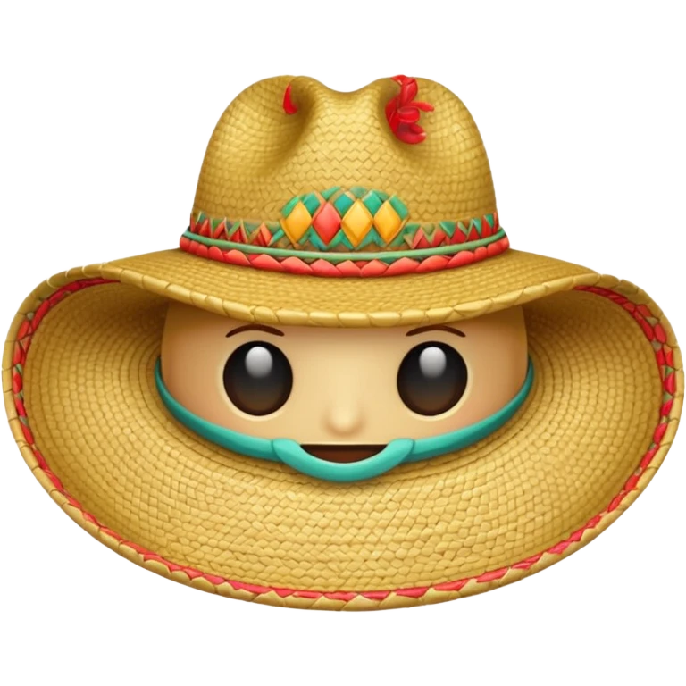 Sombrero vuelta emoji
