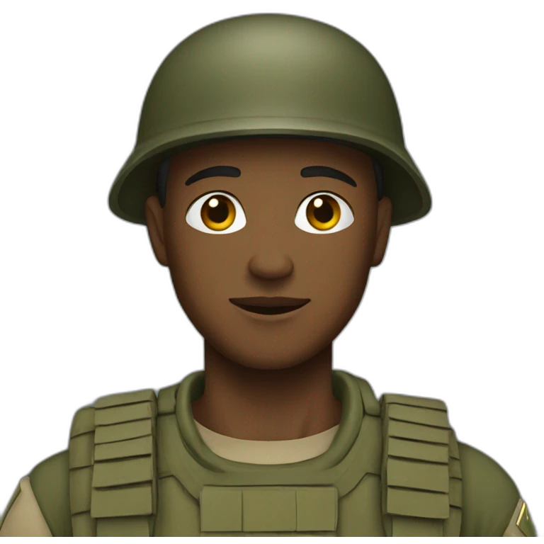 Soldier emoji