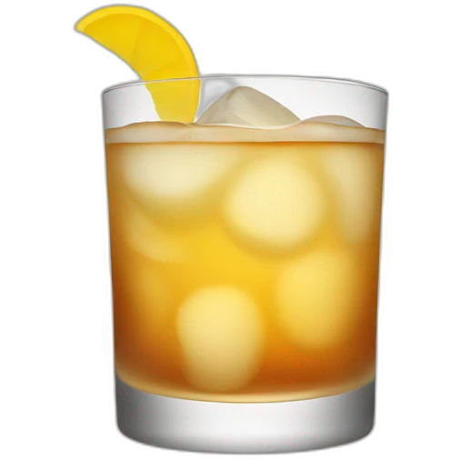 Whisky sour emoji
