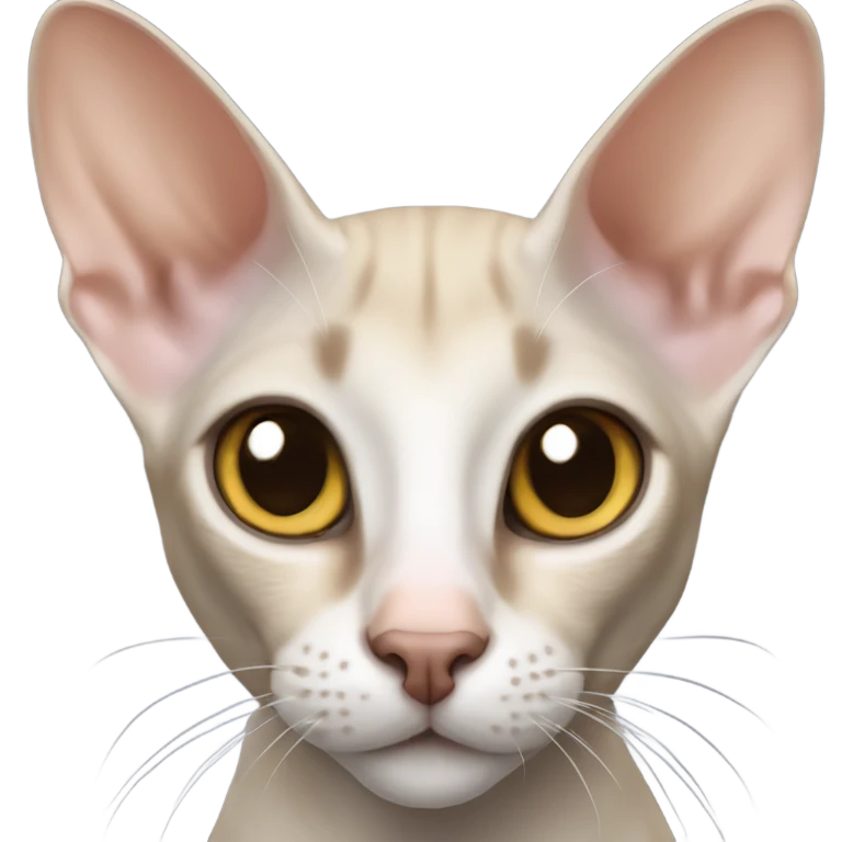Oriental shorthair cat emoji