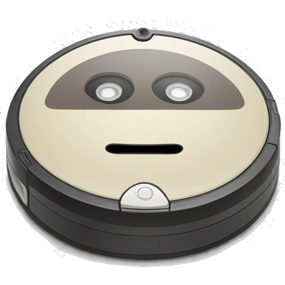 Roomba crying emoji