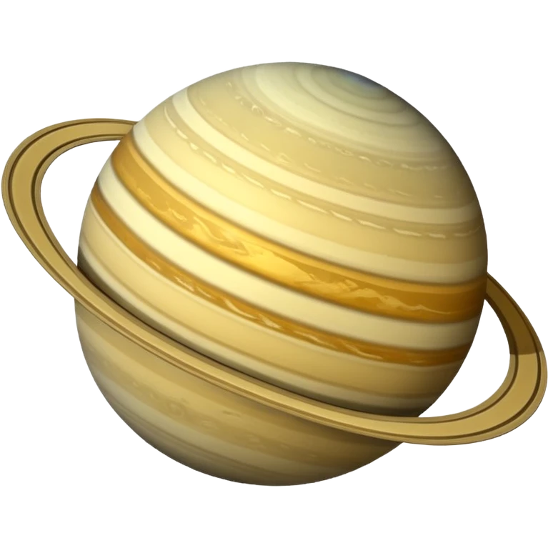 Planet saturn emoji