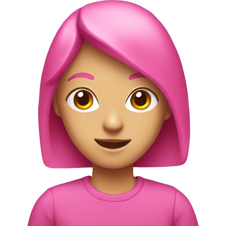 Pink card emoji
