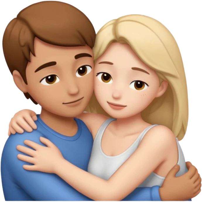 intimate moment between lovers emoji