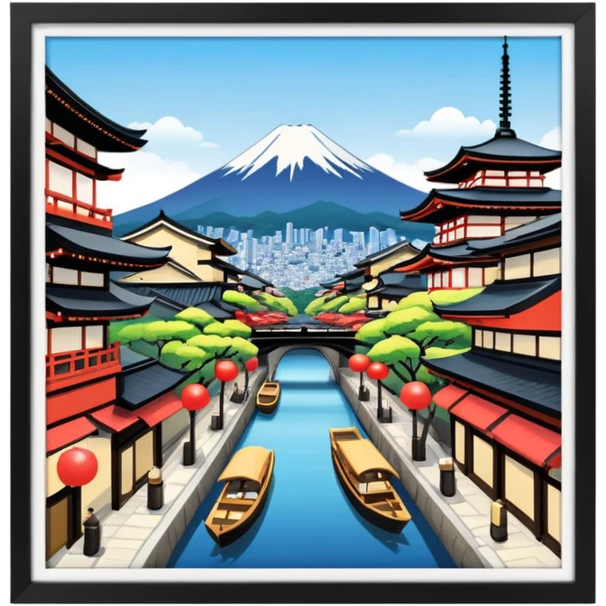 Japan travel emoji