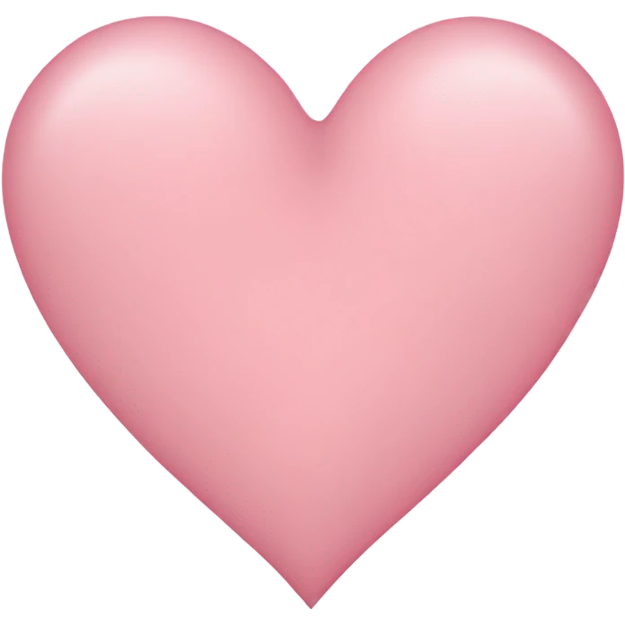 baby pink heart emoji
