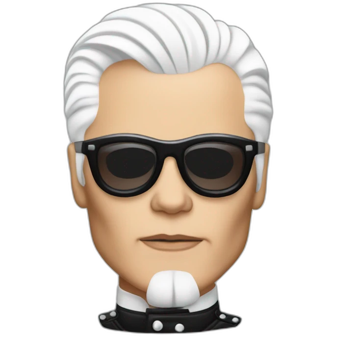 Karl lagerfeld emoji