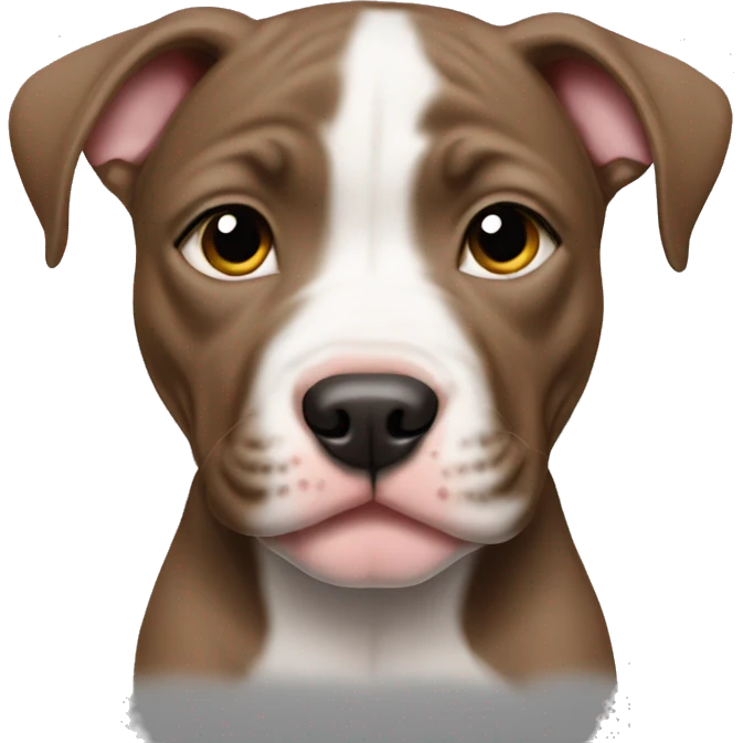 Pitbull puppy emoji