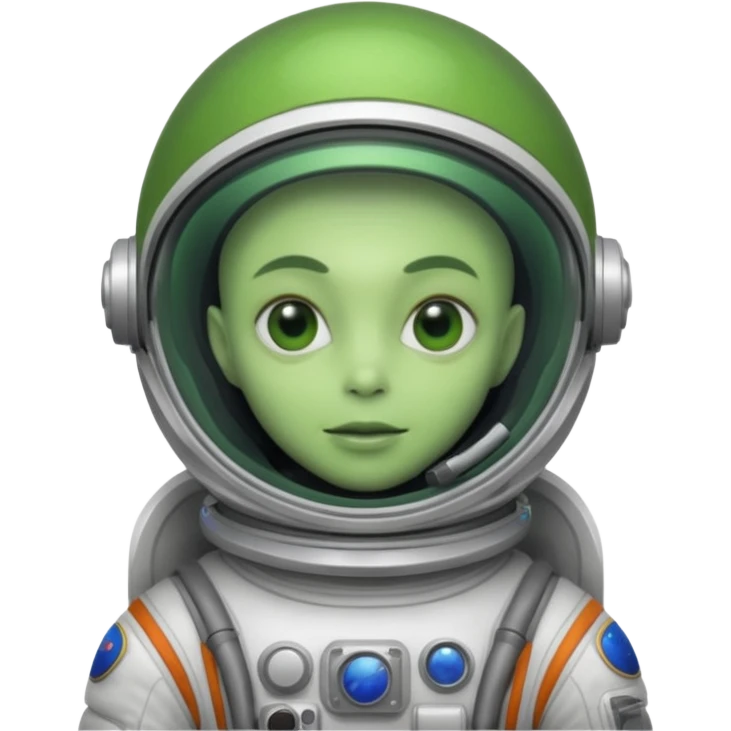 Alien astronut  emoji