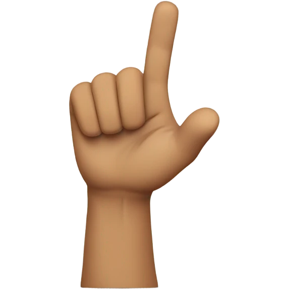 Hitchhiker arm emoji