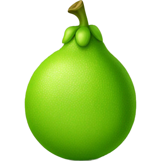 something nice lime green emoji
