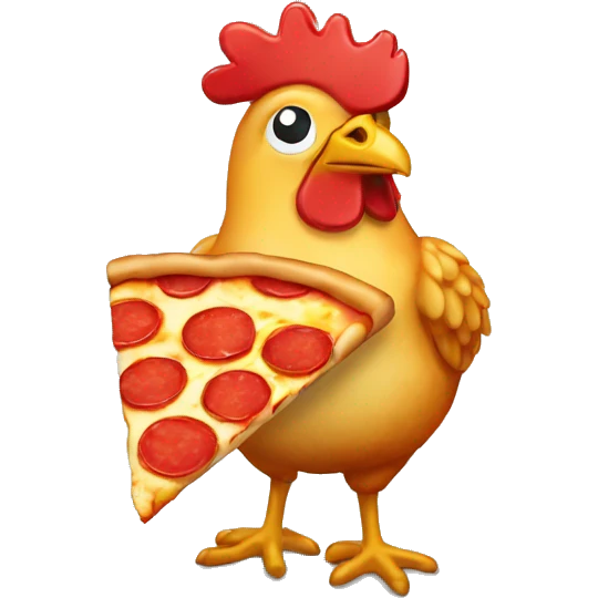 pizza chicken emoji