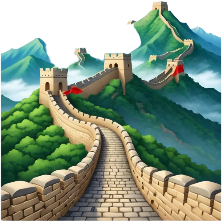 Great wall of china emoji