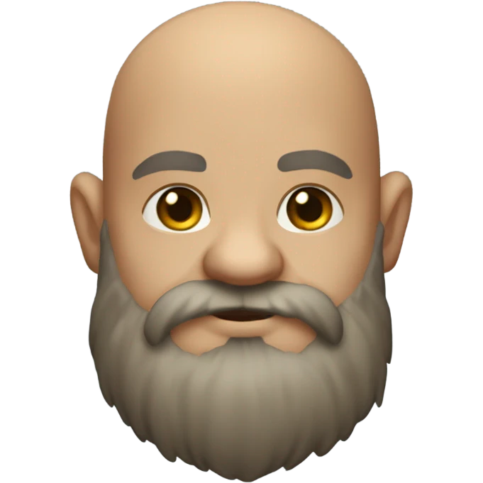 bald bearded dwarf emoji