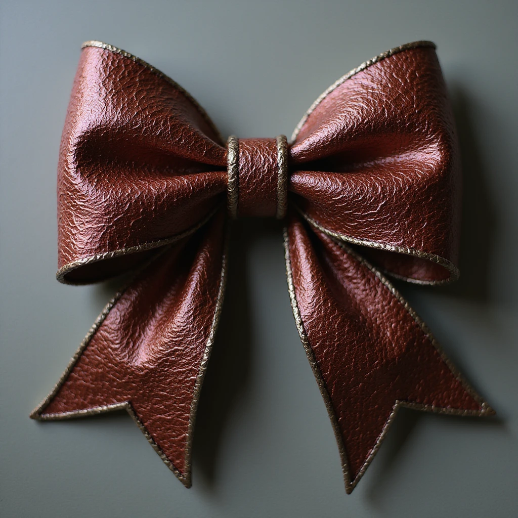gothic bow, photorealistic style, variation 1 emoji