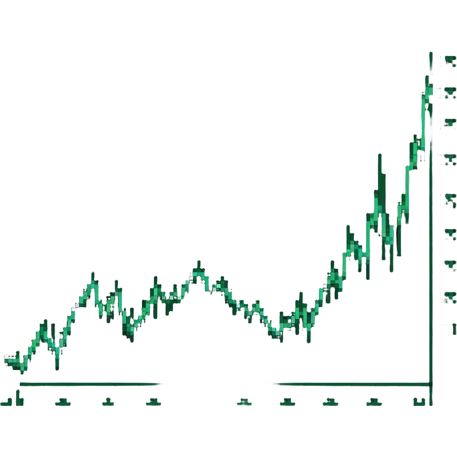 downward trending stock graph emoji