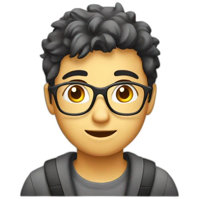student do math exercise emoji