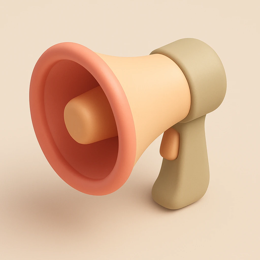 megaphone emoji