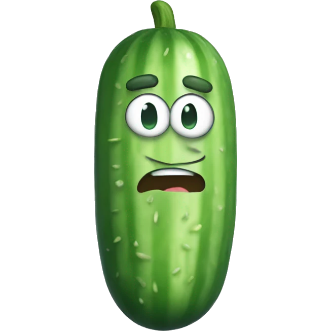 Cucumber rick emoji