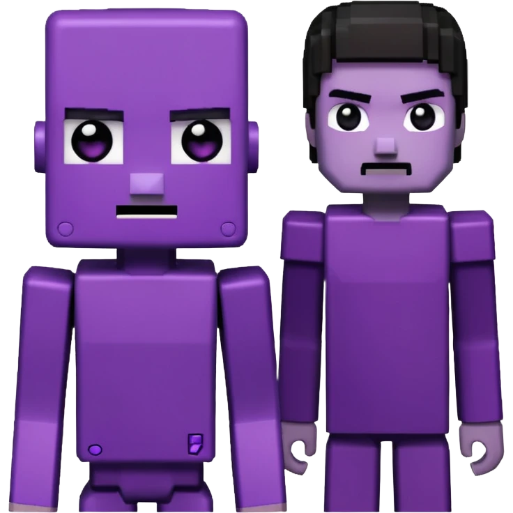 minecraft, Enderman,Herobrine emoji