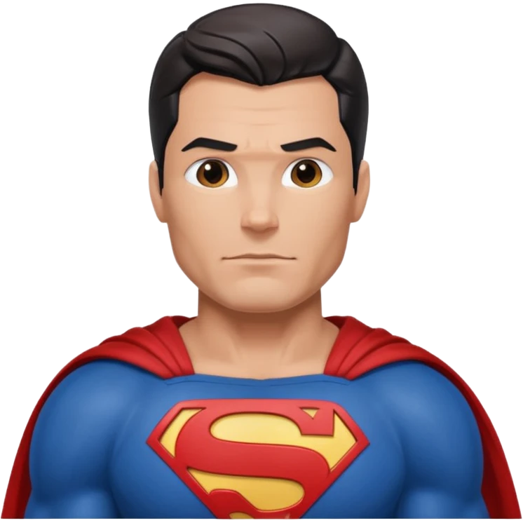 superman standing emoji