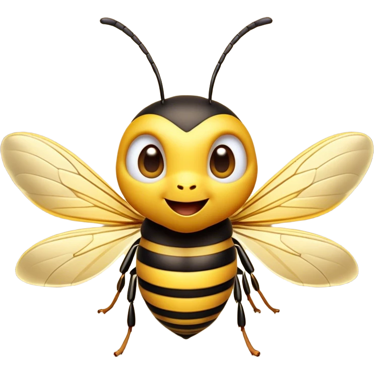 Cinematic Cheeky Wasp Portrait Emoji, Head tilted dramatically with an exaggeratedly shocked expression, featuring a slender, sharply striped body with wide, comically expressive eyes full of playful disbelief and animated, fluttering wings, Simplified yet hilariously expressive features, highly detailed, glowing with a slightly sassy glow, high shine, dramatic yet playful, stylized with an air of cheeky insect mischief, soft glowing outline, capturing the essence of a meme-worthy wasp that looks ready to buzz its way into viral fame! emoji