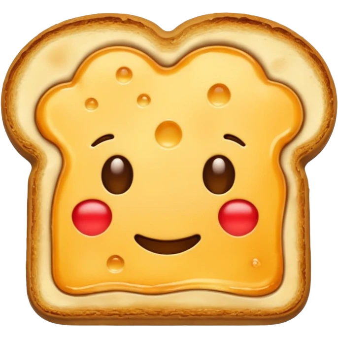 Cheese toast iphone emoji  closed emoji
