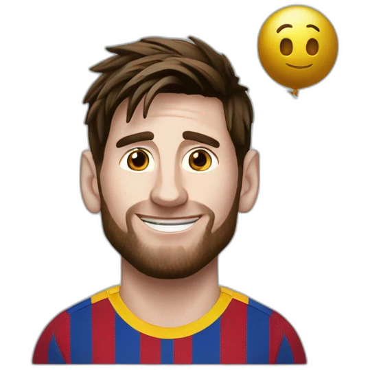 Messi et ces 8 ballon d’or emoji