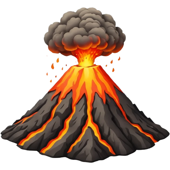 volacano emoji