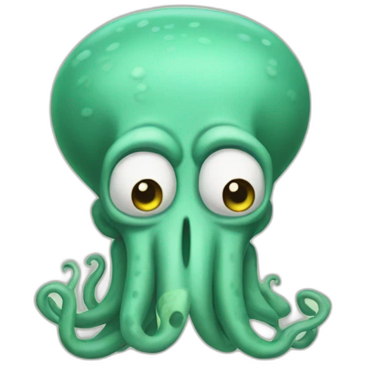 Squidward Q. Tentacles emoji