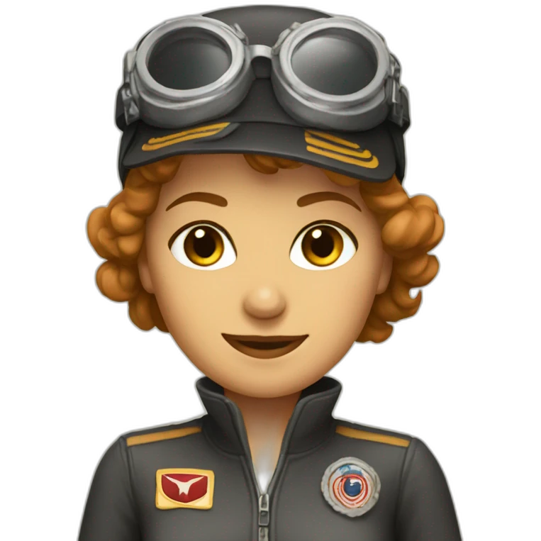 amelia earhart emoji
