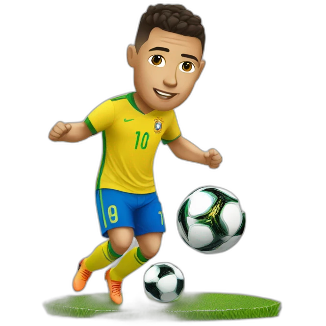 Ronaldo with worldcup emoji