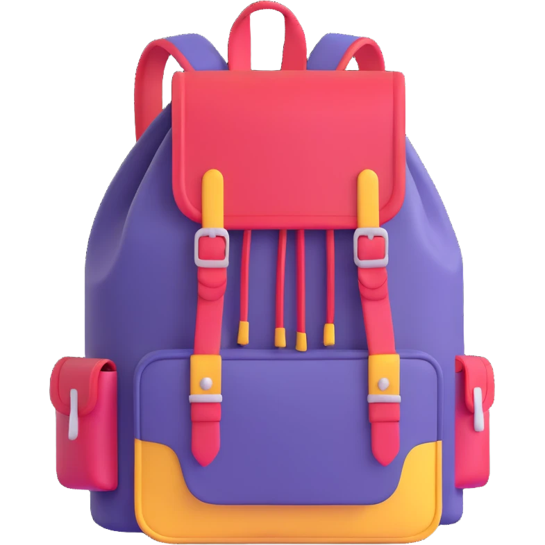 school backpack emoji