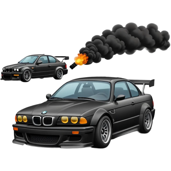 bmw drifting emoji