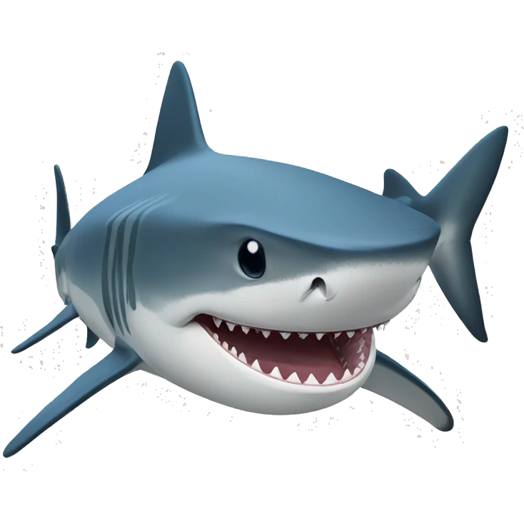 Tiger shark emoji