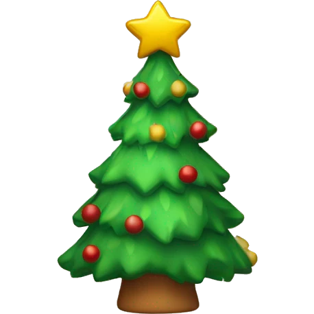 Sapin de Noël  emoji