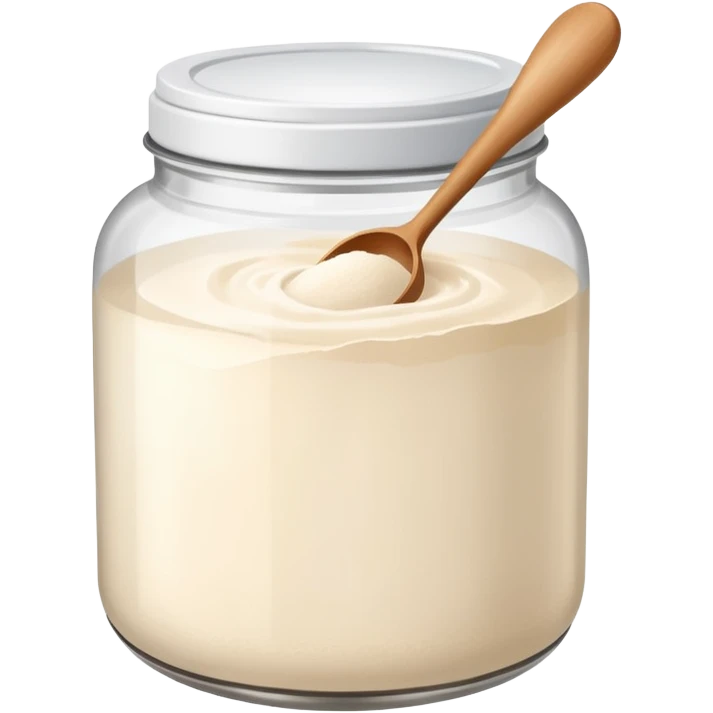 1 scoop de colageno (en un tarro) emoji