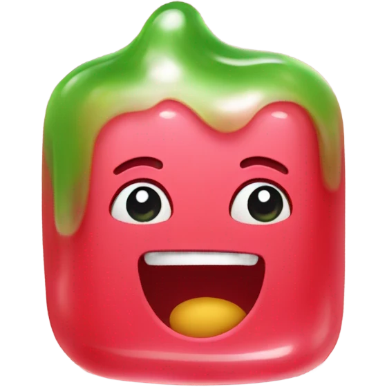 Yummy gummy  emoji
