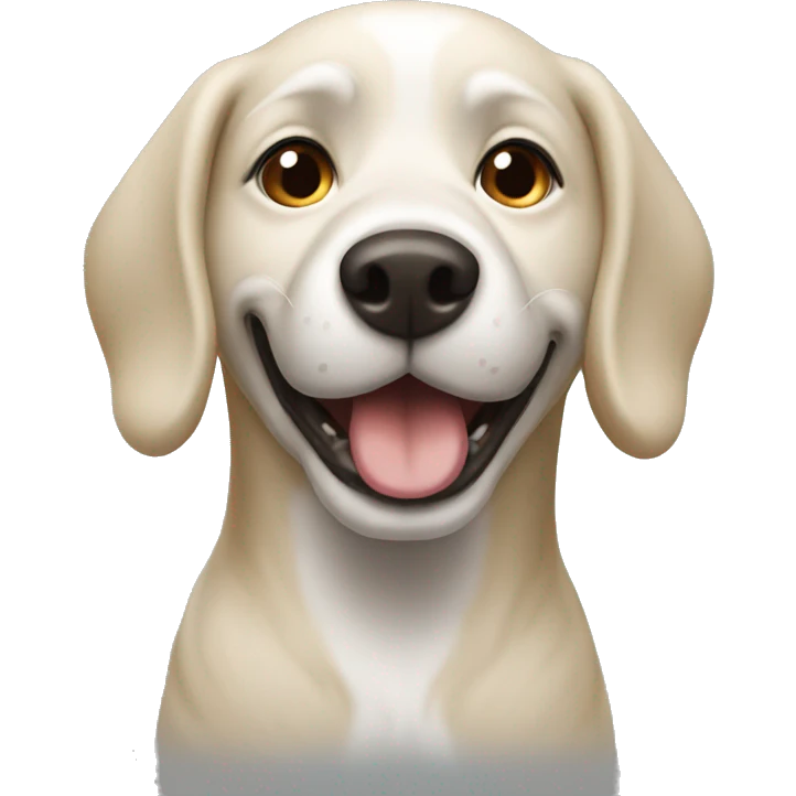 you are a lucky dog emoji