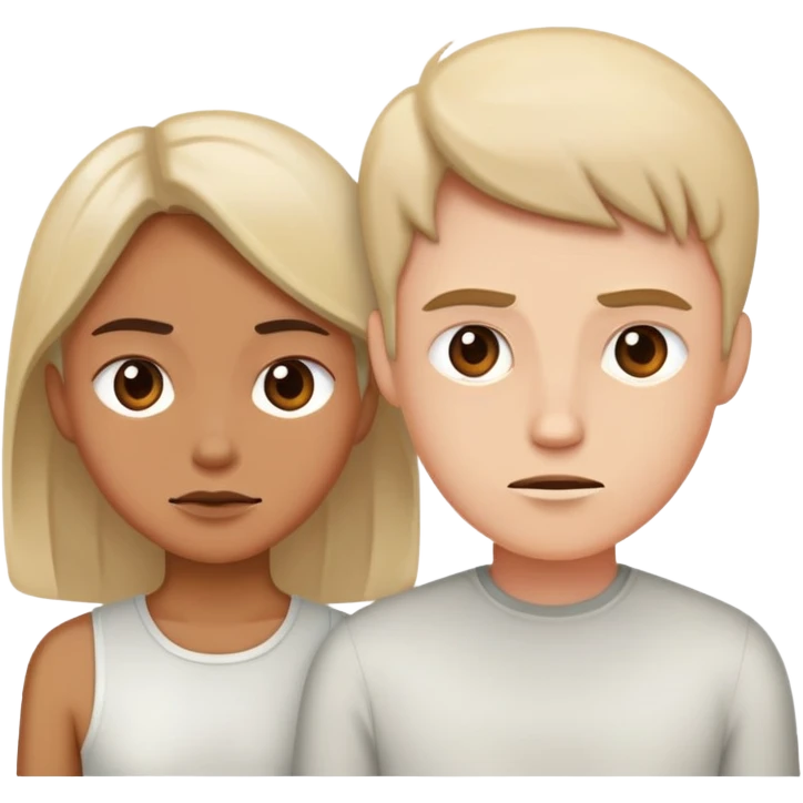 2 Humans no energy emoji