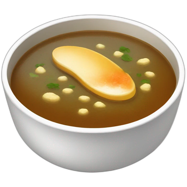 Shoe soup emoji