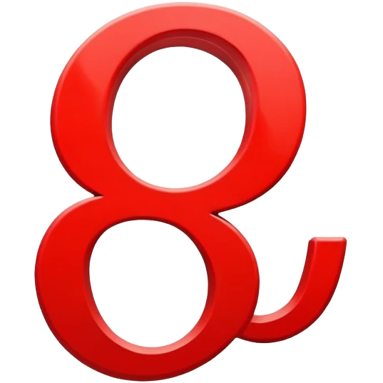 Bold red number 1000000 with energetic double underlines like the 100 emoji, vibrant and dynamic design conveying extreme approval and excitement emoji
