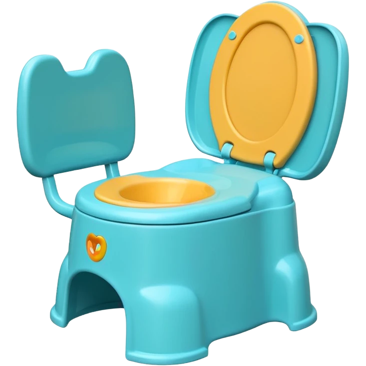 Potty trainer without a person on it. emoji