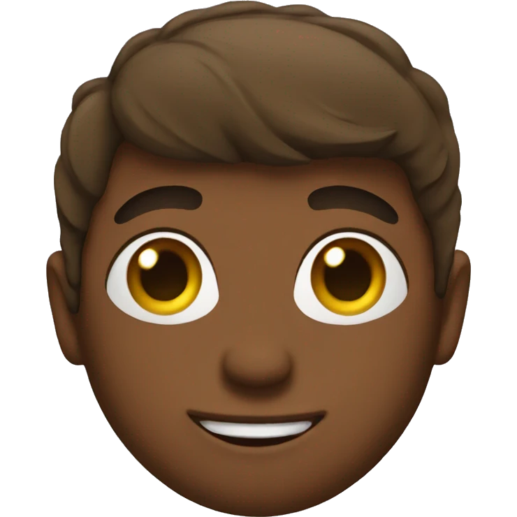 Cute guy emoji