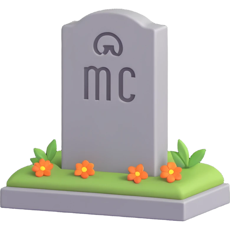 gravestone emoji